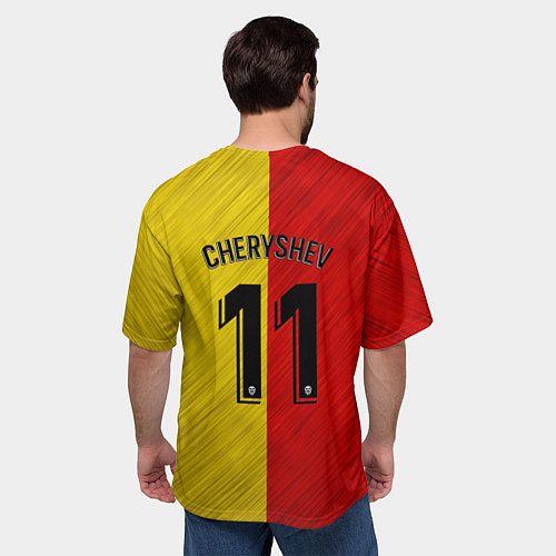 Мужская футболка оверсайз Черышев / 3D-принт – фото 4