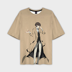 Футболка оверсайз мужская Osamu Dazai, цвет: 3D-принт