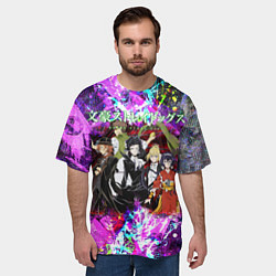 Футболка оверсайз мужская Bungou Stray Dogs, цвет: 3D-принт — фото 2