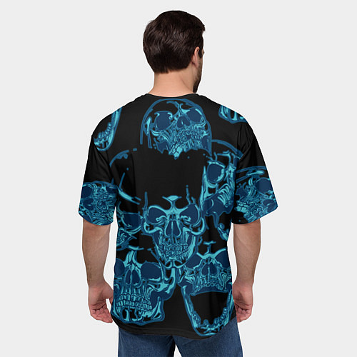 Мужская футболка оверсайз Iron Maiden / 3D-принт – фото 4