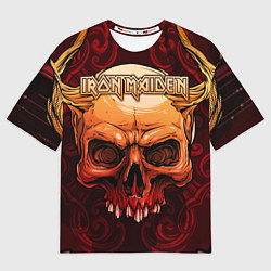 Футболка оверсайз мужская Iron Maiden, цвет: 3D-принт
