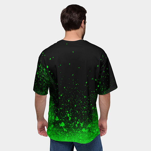 Мужская футболка оверсайз MINECRAFT / 3D-принт – фото 4