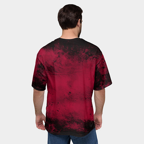 Мужская футболка оверсайз BERSERK / 3D-принт – фото 4