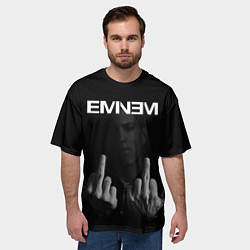 Футболка оверсайз мужская EMINEM, цвет: 3D-принт — фото 2