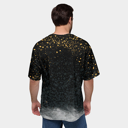 Мужская футболка оверсайз Стальной алхимик / 3D-принт – фото 4