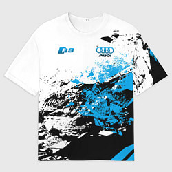 Мужская футболка оверсайз Audi RS