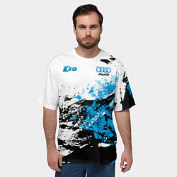Футболка оверсайз мужская Audi RS, цвет: 3D-принт — фото 2