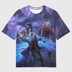 Футболка оверсайз мужская DEVIL MAY CRY, цвет: 3D-принт