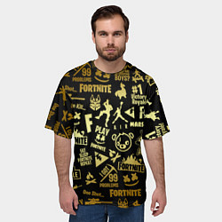 Футболка оверсайз мужская FORTNITE, цвет: 3D-принт — фото 2