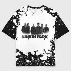 Футболка оверсайз мужская LINKIN PARKспина, цвет: 3D-принт