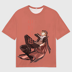 Футболка оверсайз мужская Чуя Накахара, цвет: 3D-принт