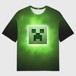 Футболка оверсайз мужская MINECRAFT, цвет: 3D-принт