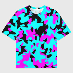 Мужская футболка оверсайз Modern Camouflage