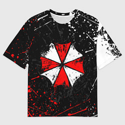 Футболка оверсайз мужская RESIDENT EVIL UMBRELLA, цвет: 3D-принт