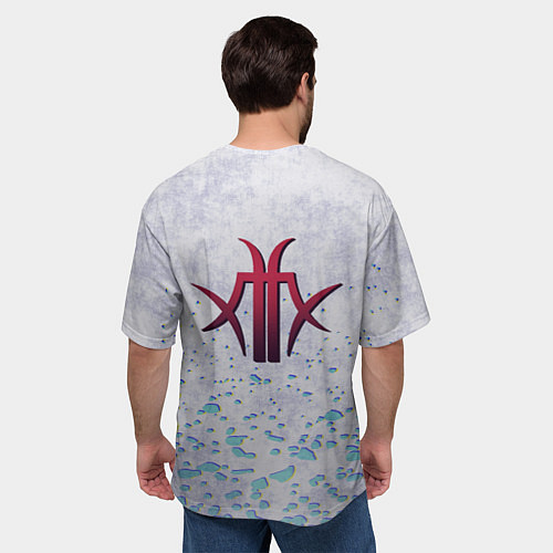 Мужская футболка оверсайз The Matrixx / 3D-принт – фото 4