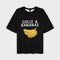 Футболка оверсайз мужская Dolce and Bananas, цвет: 3D-принт