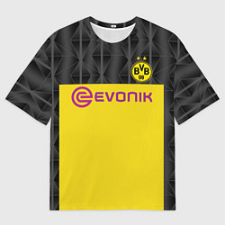 Футболка оверсайз мужская Reus home UEFA 19-20, цвет: 3D-принт