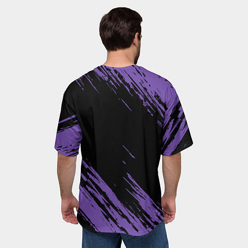 Мужская футболка оверсайз Стальной алхимик / 3D-принт – фото 4