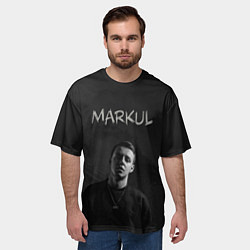 Футболка оверсайз мужская MARKUL, цвет: 3D-принт — фото 2