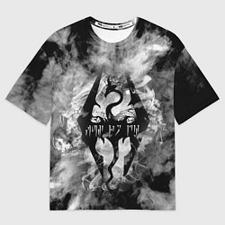 Футболка оверсайз мужская THE ELDER SCROLLS, цвет: 3D-принт
