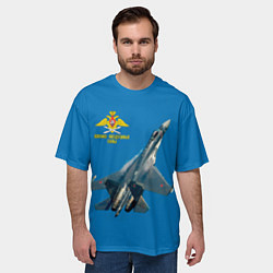 Футболка оверсайз мужская ВВС, цвет: 3D-принт — фото 2