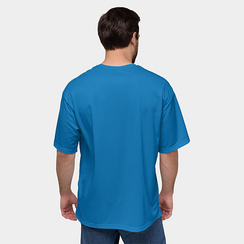 Мужская футболка оверсайз ВВС / 3D-принт – фото 4