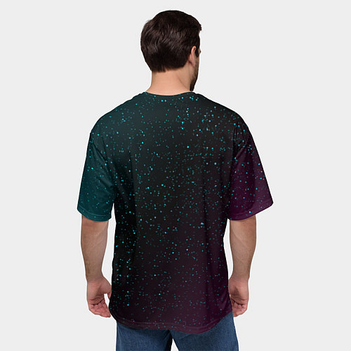 Мужская футболка оверсайз КОТ КТУЛХУ / 3D-принт – фото 4