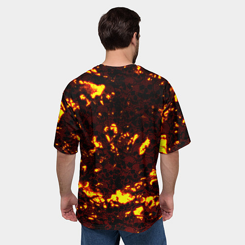 Мужская футболка оверсайз Five Finger Death Punch / 3D-принт – фото 4