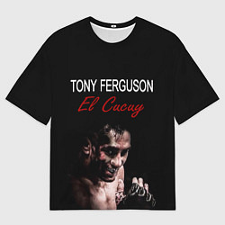 Футболка оверсайз мужская EL CUCUY, цвет: 3D-принт