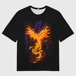 Футболка оверсайз мужская Phoenix, цвет: 3D-принт