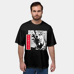 Футболка оверсайз мужская Jojos bizarre adventure Dio, цвет: 3D-принт — фото 2