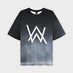 Футболка оверсайз мужская Alan Walker, цвет: 3D-принт