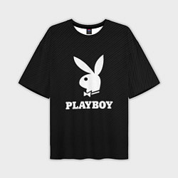 Футболка оверсайз мужская PLAYBOY, цвет: 3D-принт