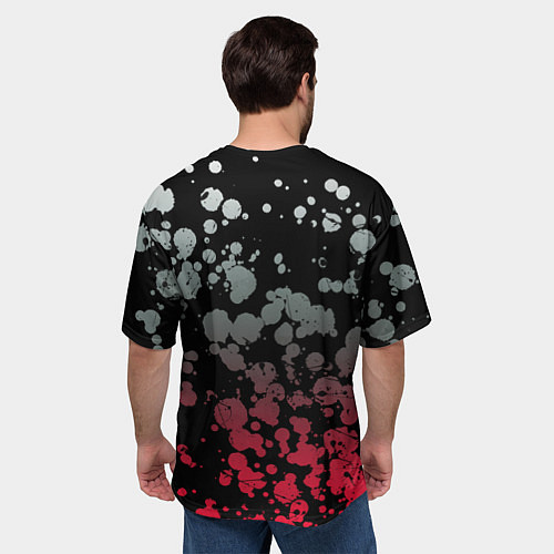 Мужская футболка оверсайз Приключения ДжоДжо / 3D-принт – фото 4
