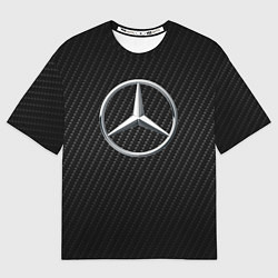 Футболка оверсайз мужская MERCEDES, цвет: 3D-принт