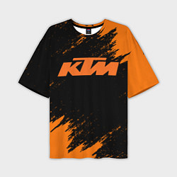 Мужская футболка оверсайз KTM