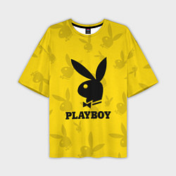 Мужская футболка оверсайз PLAYBOY