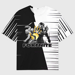 Мужская футболка оверсайз Fortnite