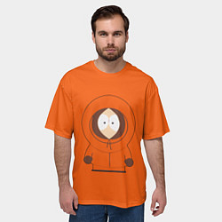 Футболка оверсайз мужская ЮЖНЫЙ ПАРК, цвет: 3D-принт — фото 2