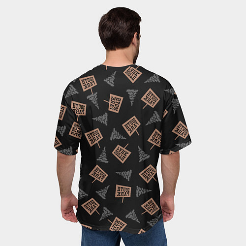 Мужская футболка оверсайз SOUTH PARK / 3D-принт – фото 4