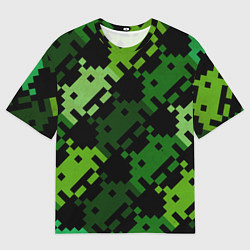 Мужская футболка оверсайз Space Invaders