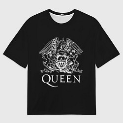 Футболка оверсайз мужская QUEEN, цвет: 3D-принт