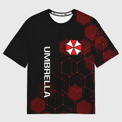 Футболка оверсайз мужская UMBRELLA CORP, цвет: 3D-принт