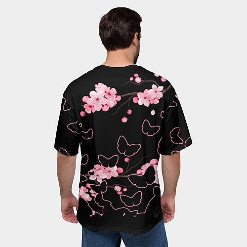 Мужская футболка оверсайз BTS / 3D-принт – фото 4