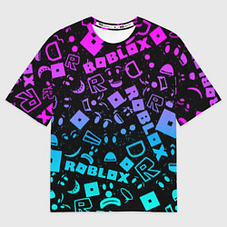 Футболка оверсайз мужская Roblox, цвет: 3D-принт
