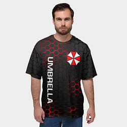Футболка оверсайз мужская UMBRELLA CORP, цвет: 3D-принт — фото 2