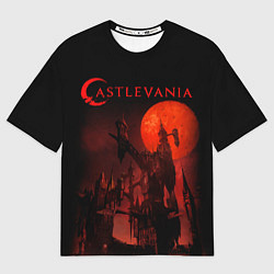 Мужская футболка оверсайз Кастлвания
