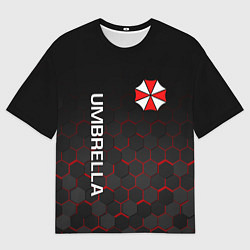 Футболка оверсайз мужская UMBRELLA CORP, цвет: 3D-принт
