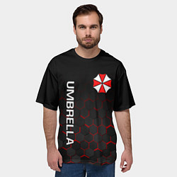 Футболка оверсайз мужская UMBRELLA CORP, цвет: 3D-принт — фото 2