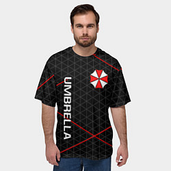 Футболка оверсайз мужская UMBRELLA CORP, цвет: 3D-принт — фото 2